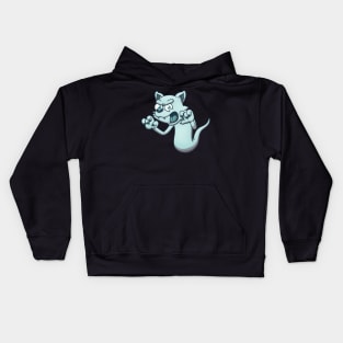 Cat Ghost Kids Hoodie